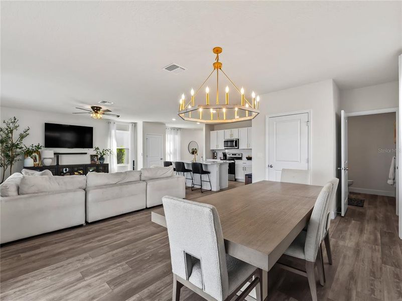 Furnished interior view inside a new home in Star Farms at Lakewood Ranch, Bradenton (Image 6).