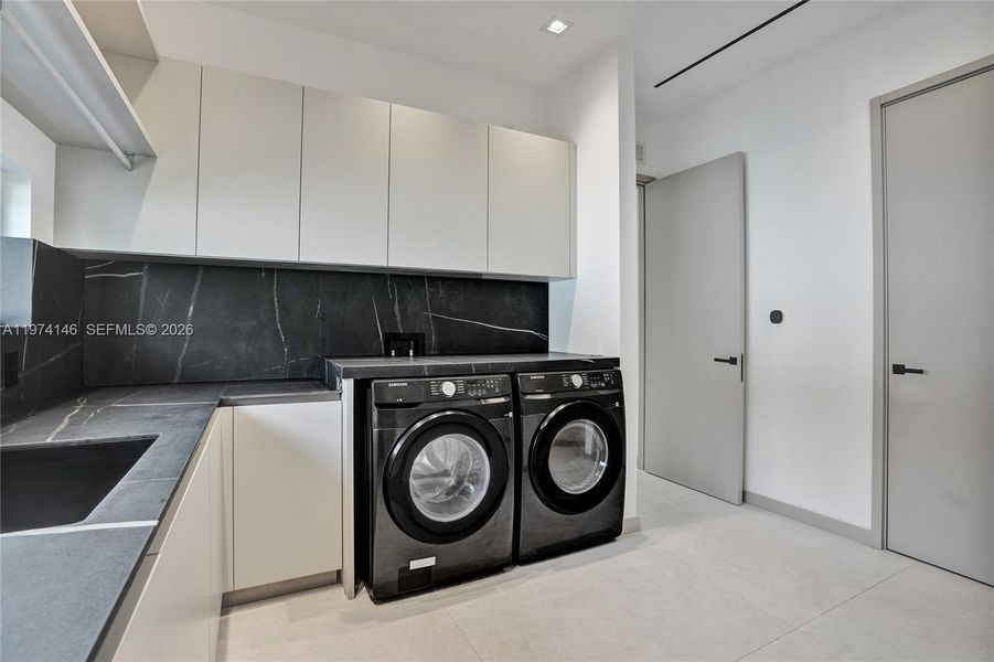 Furnished interior view inside a new home in , Miami Shores (Image 19).