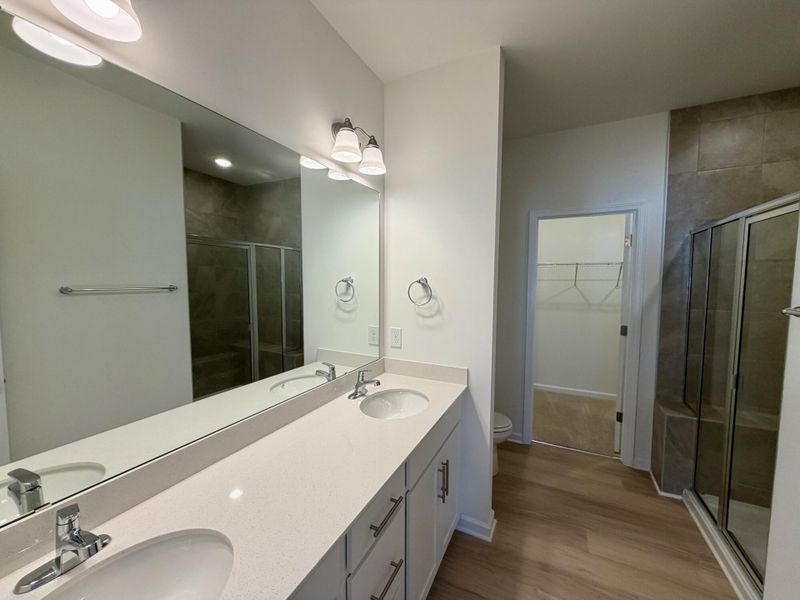 Furnished interior view inside a new home in Bellevue Townhomes, Greenville (Image 8).