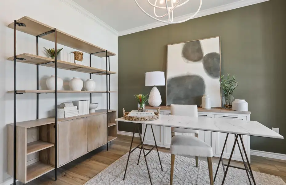 MODEL HOME images may NOT be consistent with the finished product.