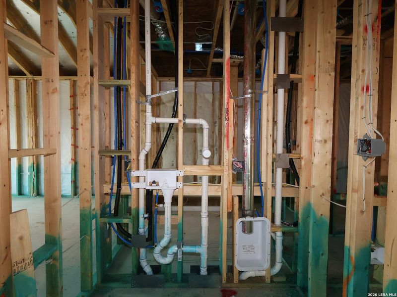 In-progress construction of a new home in Paloma Park, Converse, TX (Image 35).