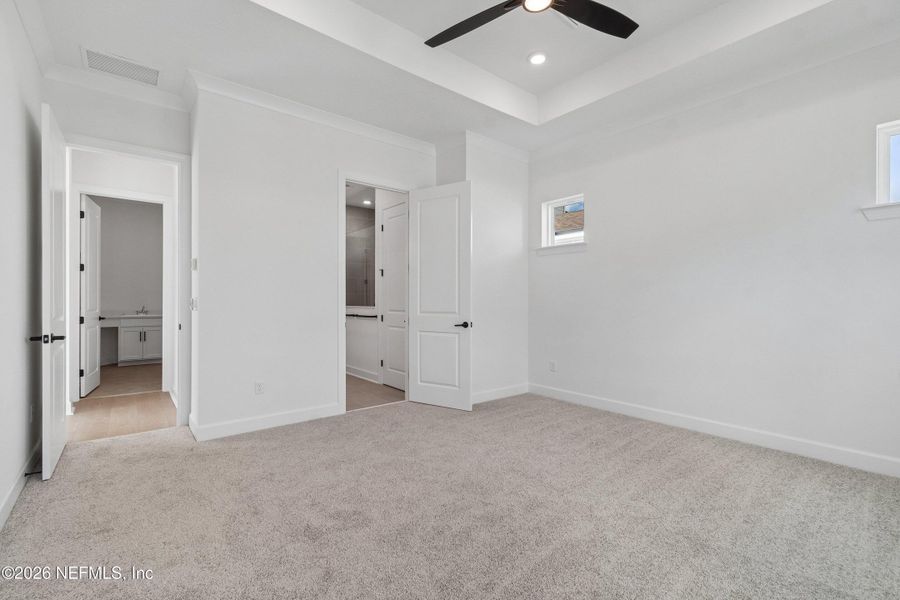 Spacious, unfurnished interior of a new home in Seabrook Village 40' Front Entry, Ponte Vedra (Image 20).