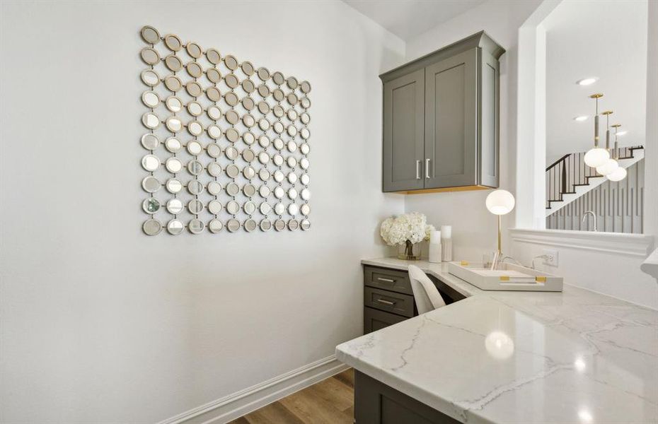 *Model Representation - Pulte Planning Center off kitchen and dining area