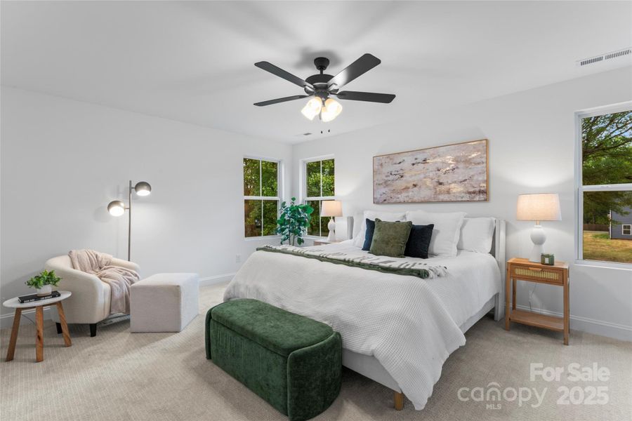 Furnished interior view inside a new home in , Harrisburg (Image 25). Furnished interior view inside a new home in , Harrisburg (Image 25).