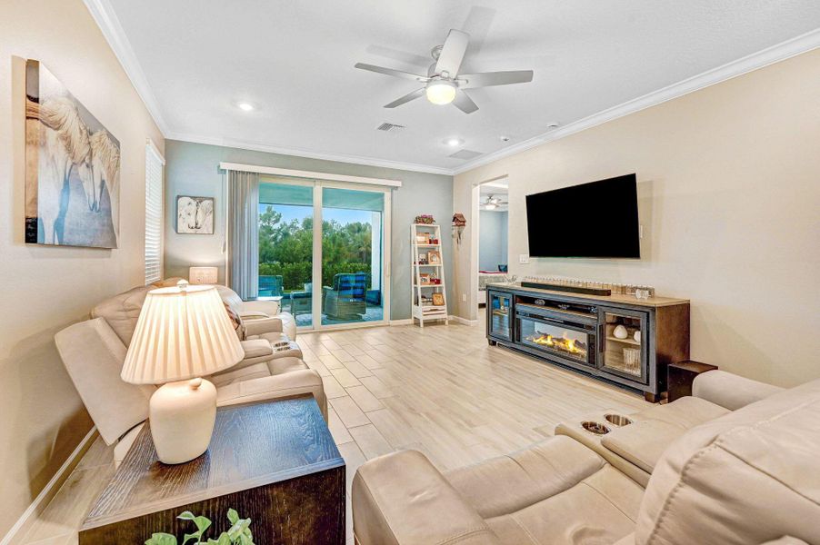 Furnished interior view inside a new home in , Melbourne (Image 30). Furnished interior view inside a new home in , Melbourne (Image 30).