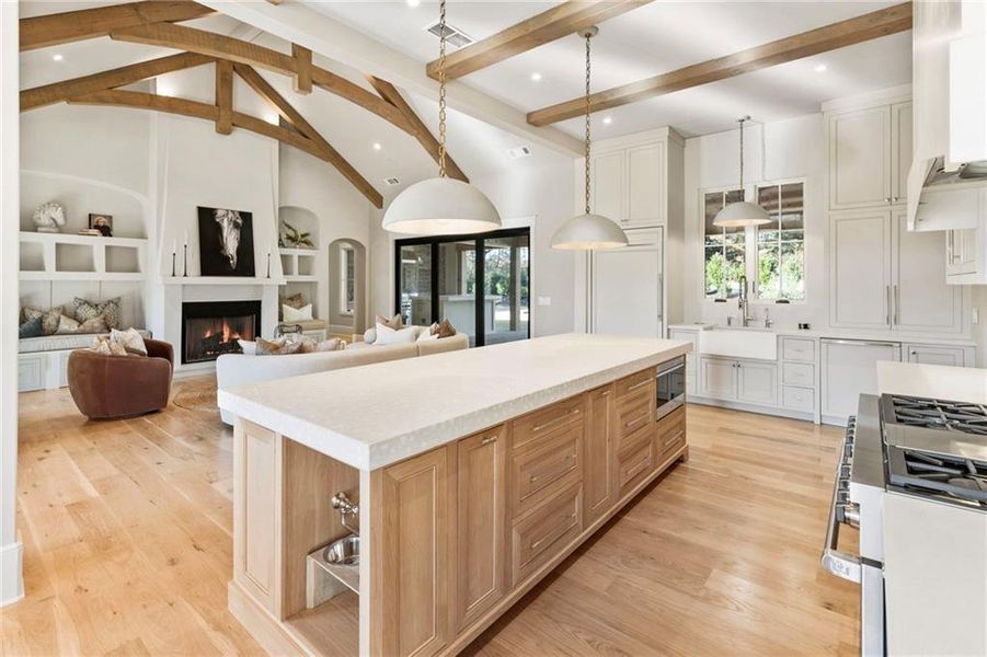 Furnished interior view inside a new home in , Alpharetta (Image 12).