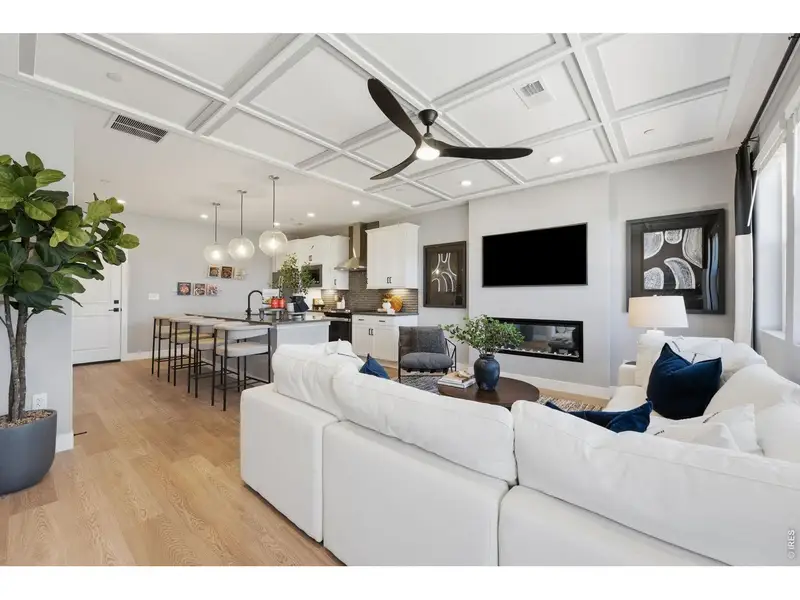 Furnished interior view inside a new home in , Fort Collins (Image 10).