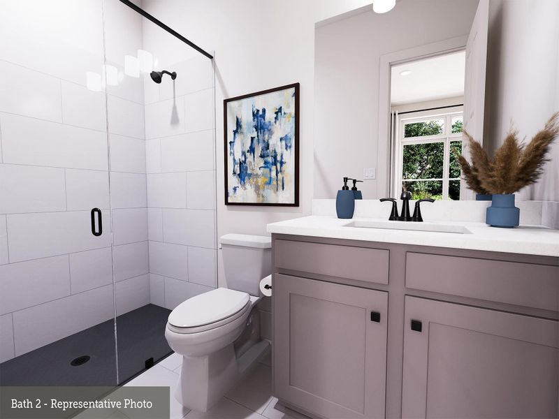 EXAMPLE PHOTO: Walk in shower at ensuite bedroom EXAMPLE PHOTO: Walk in shower at ensuite bedroom