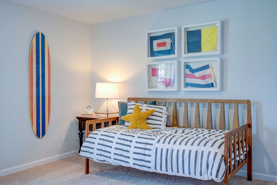 Representative furnished interior of a home built from the PENWELL by D.R. Horton in West New Bern, New Bern (Image 23).