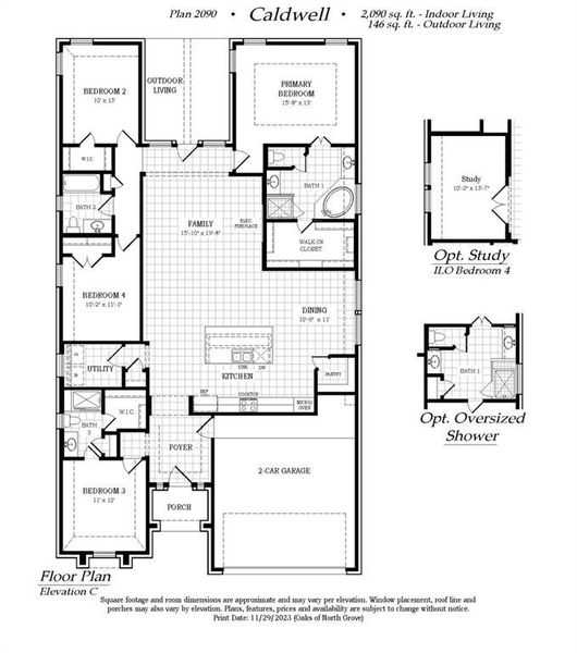 Caldwell Floorplan
