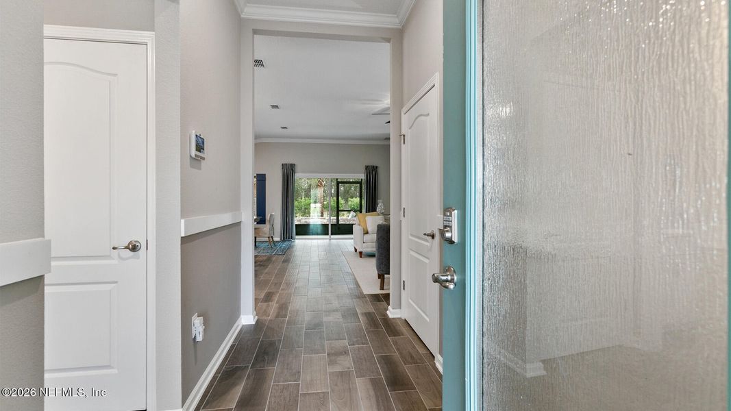 Spacious, unfurnished interior of a new home in Sawmill Branch, Palm Coast (Image 20). Spacious, unfurnished interior of a new home in Sawmill Branch, Palm Coast (Image 20).