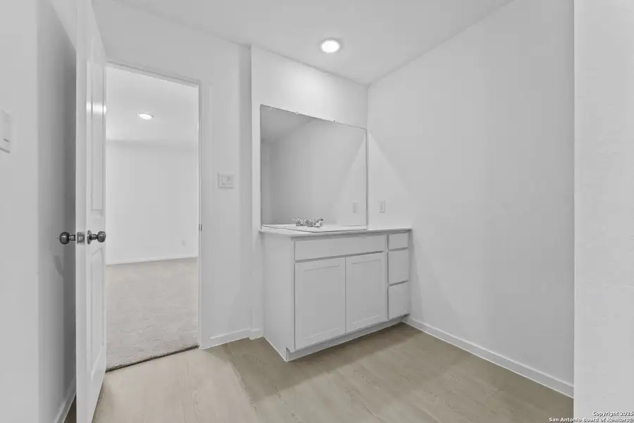 Furnished interior view inside a new home in Randolph Crossing: Cottage Collection, Converse (Image 5).
