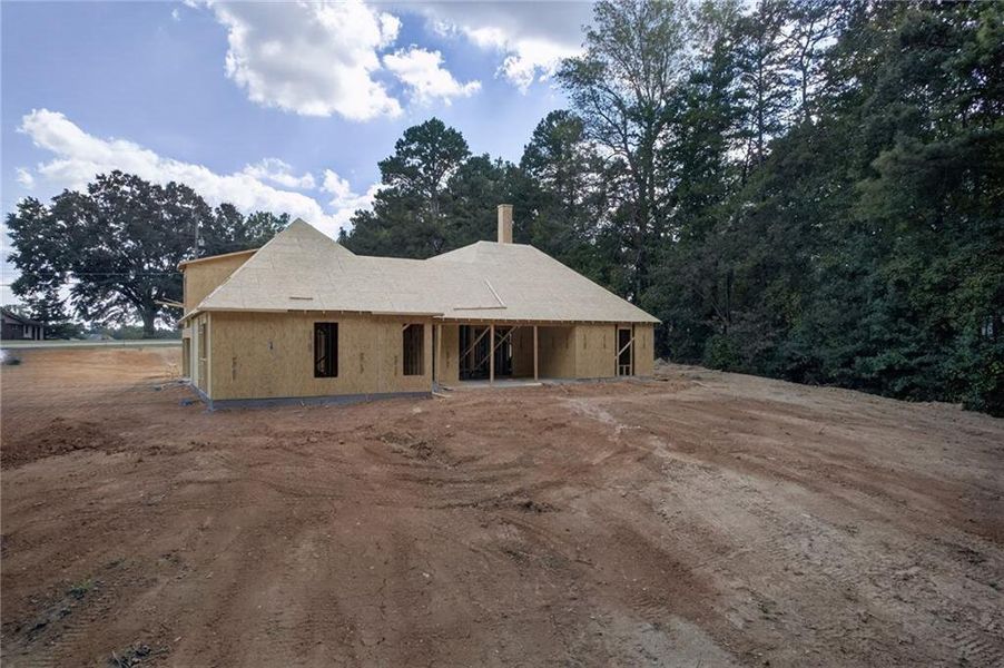 In-progress construction of a new home in , Dallas, GA (Image 50). In-progress construction of a new home in , Dallas, GA (Image 50).