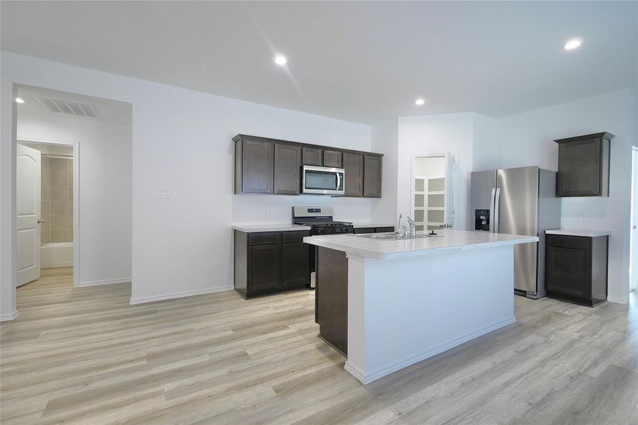 Furnished interior view inside a new home in Legacy Park, Houston (Image 6).