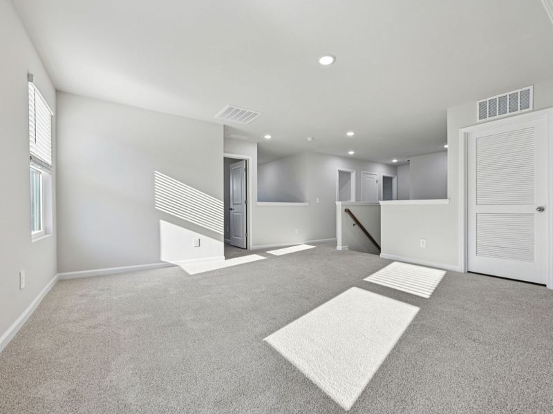Spacious, unfurnished interior of a new home in Oak Manor - Signature Series, Garner (Image 12). Spacious, unfurnished interior of a new home in Oak Manor - Signature Series, Garner (Image 12).