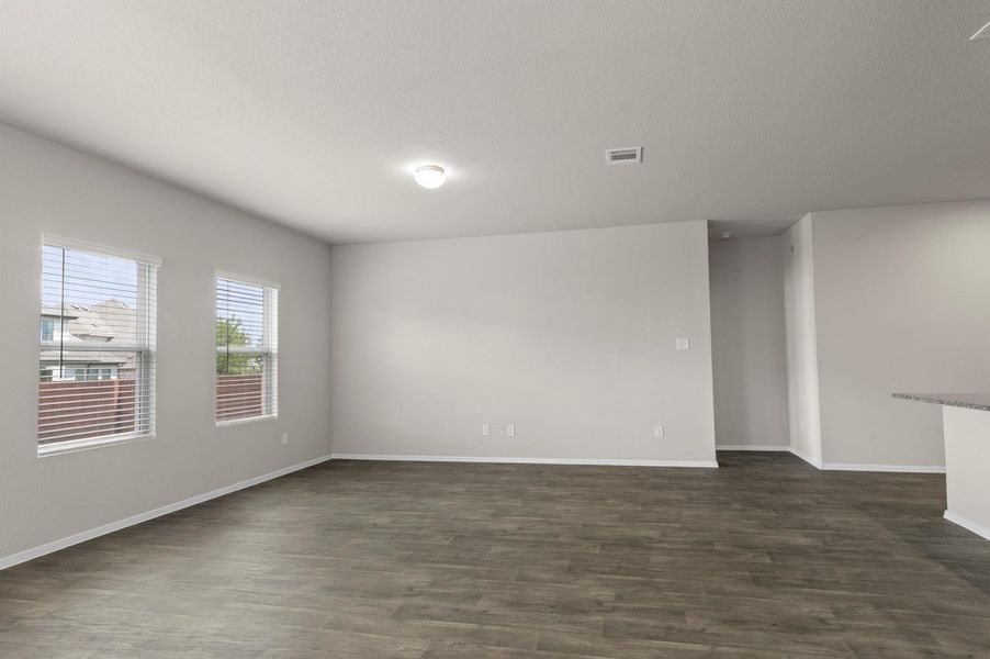 Spacious, unfurnished interior of a new home in Oaks at San Gabriel, Georgetown (Image 22).