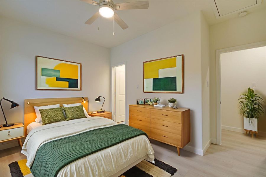 Furnished interior view inside a new home in , Houston (Image 5). Furnished interior view inside a new home in , Houston (Image 5).