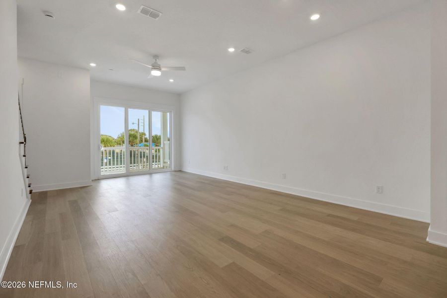 Spacious, unfurnished interior of a new home in North Beach Townhomes, Jacksonville Beach (Image 18).