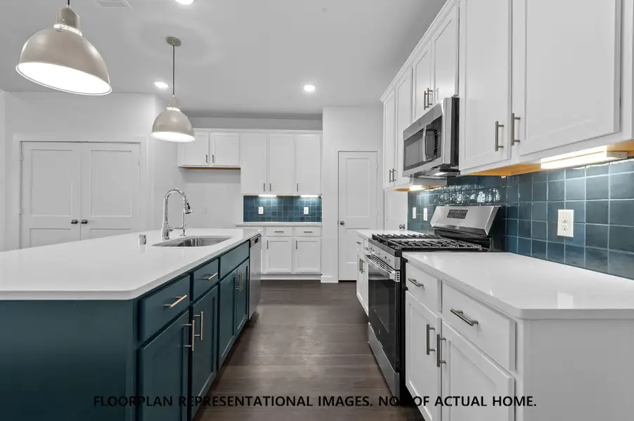 Furnished interior view inside a new home in Summerview, Fulshear (Image 6). Furnished interior view inside a new home in Summerview, Fulshear (Image 6).