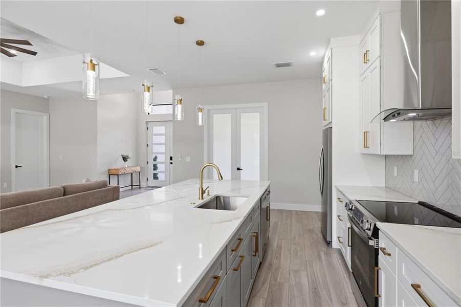 Furnished interior view inside a new home in , North Port (Image 15).