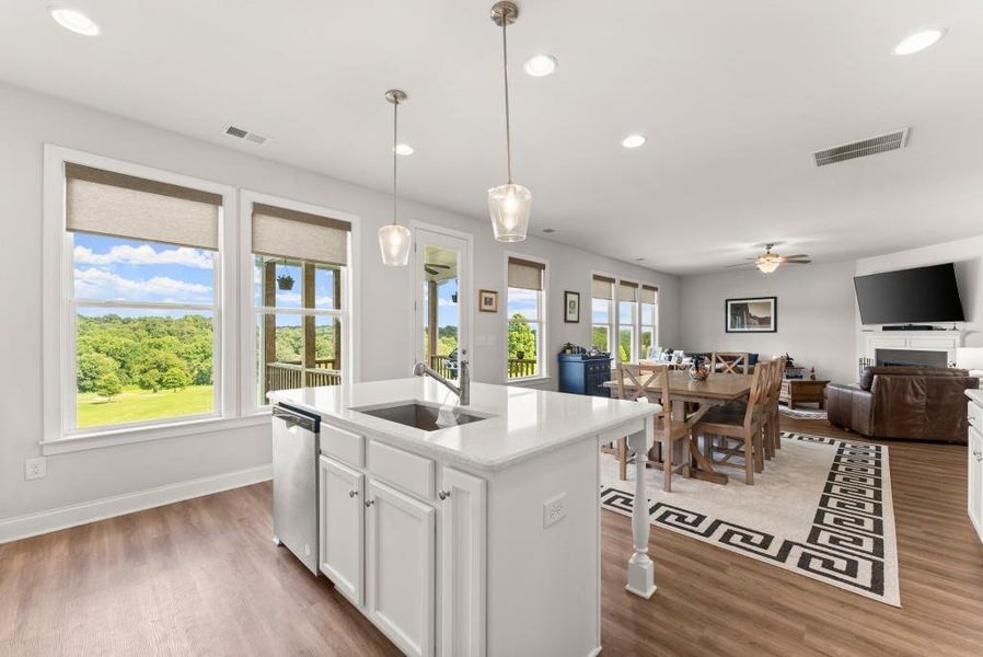 Furnished interior view inside a new home in , Homer (Image 16).