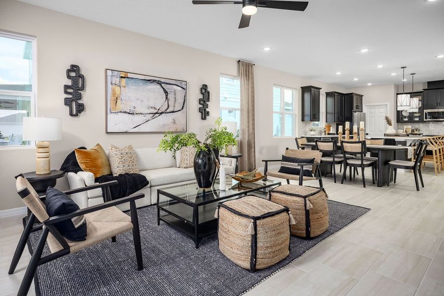Representative furnished interior of a home built from the Meadowood by Risewell Homes in Kentucky Square, Sanford (Image 5). Representative furnished interior of a home built from the Meadowood by Risewell Homes in Kentucky Square, Sanford (Image 5).