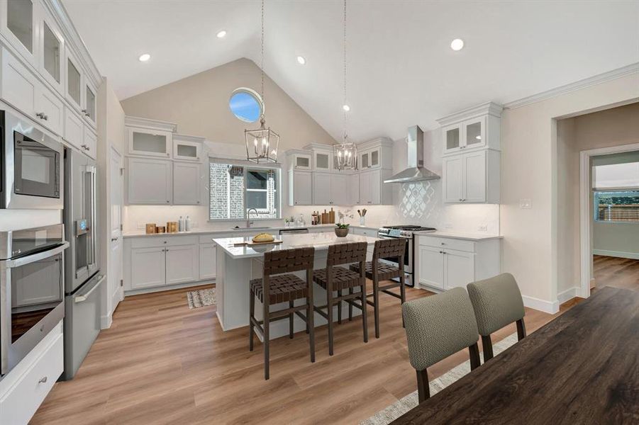 Furnished interior view inside a new home in Heritage Ranch, Sherman (Image 12). Furnished interior view inside a new home in Heritage Ranch, Sherman (Image 12).