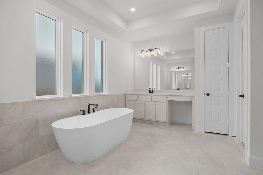 Furnished interior view inside a new home in Nolina, Georgetown (Image 8).