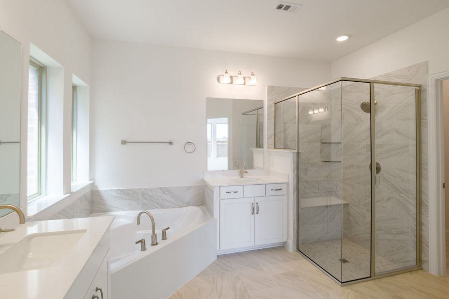 Furnished interior view inside a new home in Enclave at Legacy Hills, Celina (Image 12).