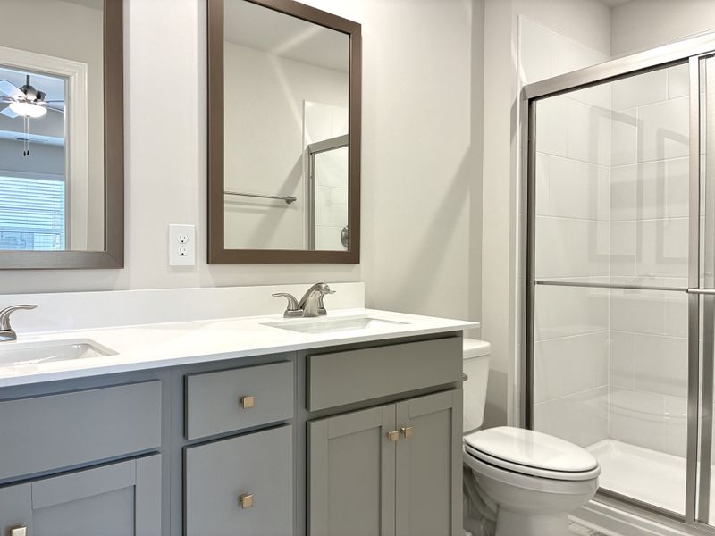 Furnished interior view inside a new home in Holly View, Greenville (Image 9).