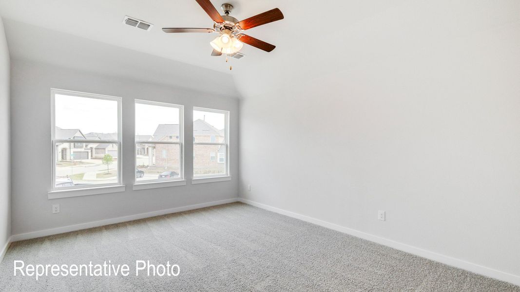 Furnished interior view inside a new home in Walden Pond, Forney (Image 9).