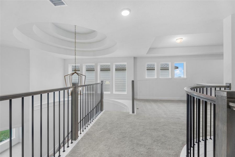 Spacious, unfurnished interior of a new home in Bridgeland, Cypress (Image 16).