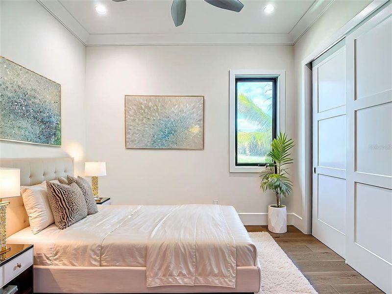 Furnished interior view inside a new home in , Fort Myers (Image 63).