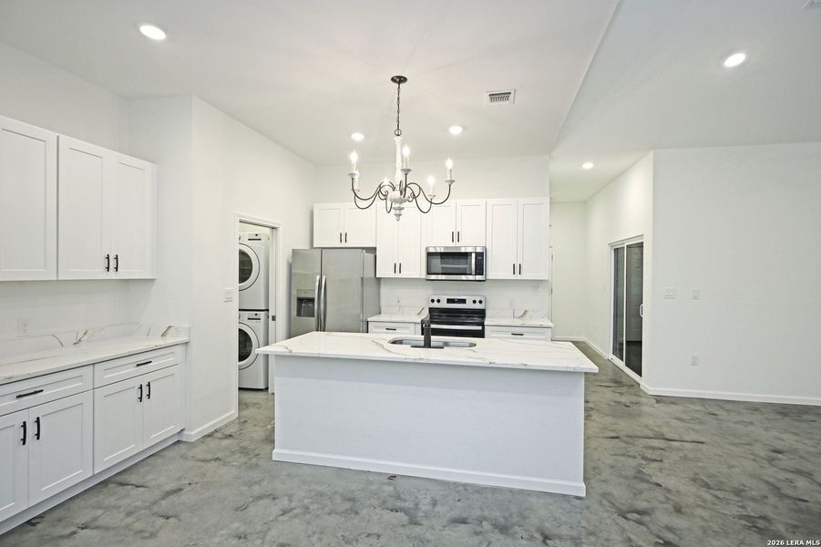 Furnished interior view inside a new home in , Canyon Lake (Image 6). Furnished interior view inside a new home in , Canyon Lake (Image 6).