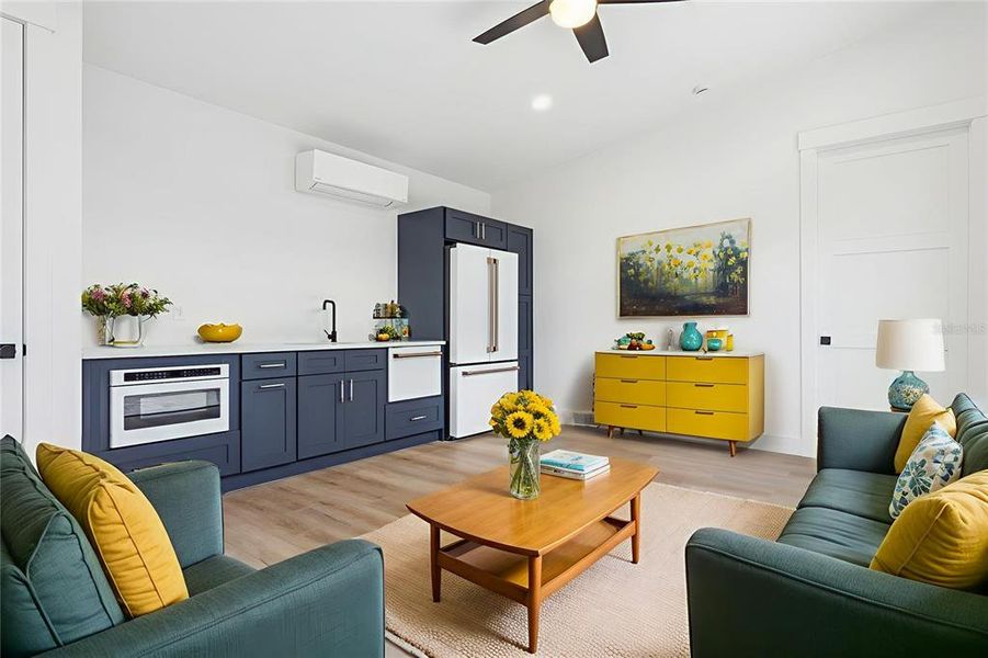 Furnished interior view inside a new home in , Tampa (Image 45). Furnished interior view inside a new home in , Tampa (Image 45).