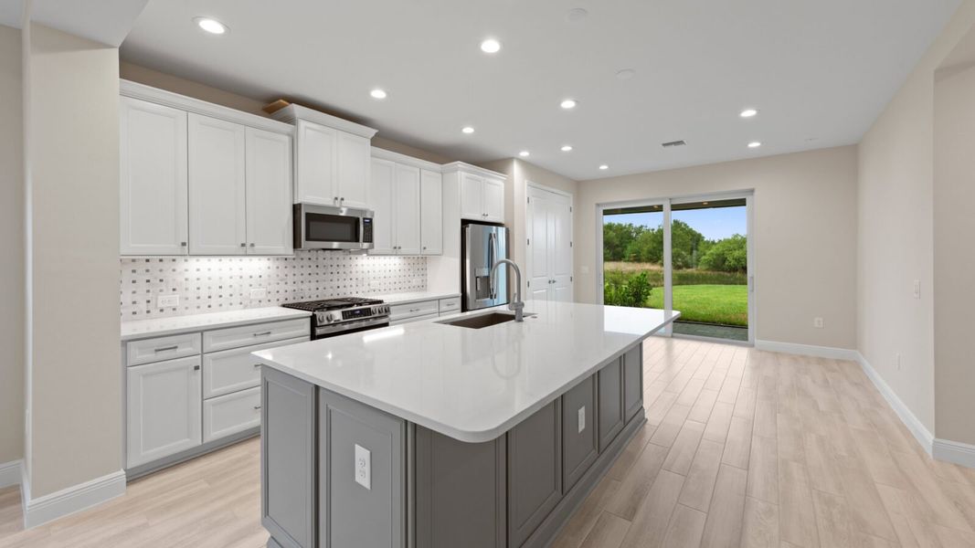 Furnished interior view inside a new home in Verandah, Fort Myers (Image 7).