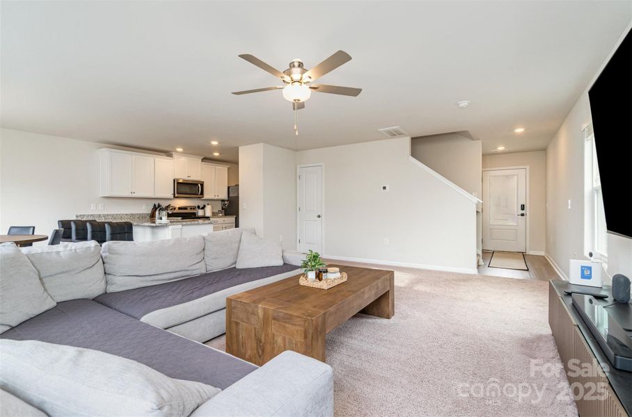 Furnished interior view inside a new home in , Charlotte (Image 6).