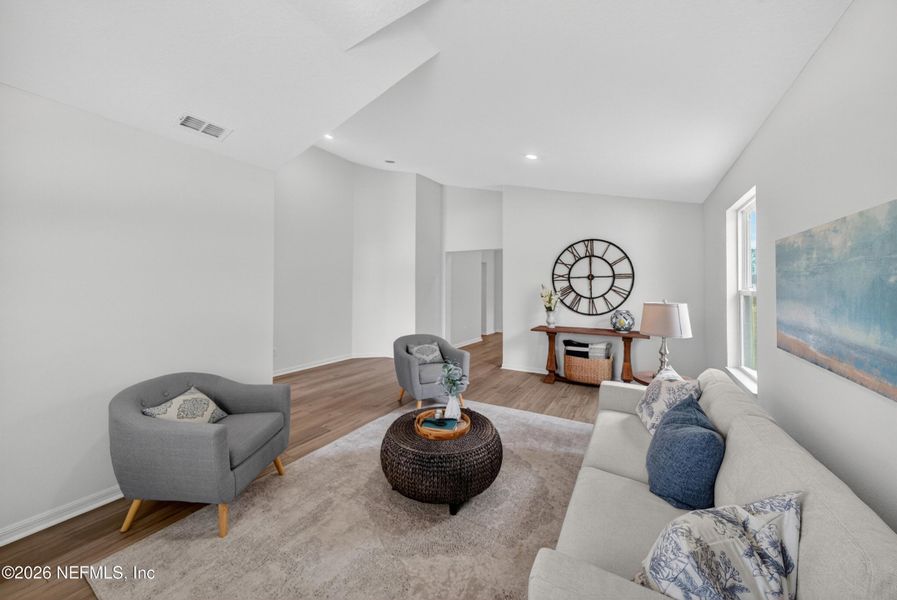 Furnished interior view inside a new home in , Jacksonville (Image 4).