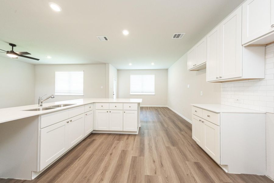 Furnished interior view inside a new home in Bammel Oaks, Houston (Image 8).