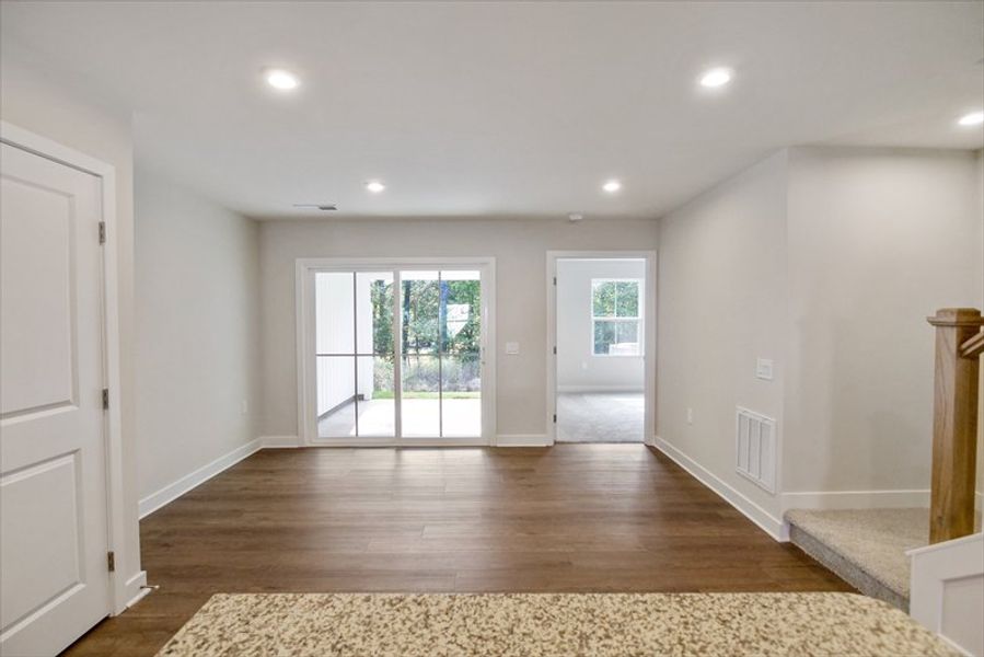Spacious, unfurnished interior of a new home in Arden Woods Villas, Greenville (Image 7).