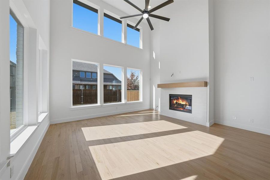 Spacious, unfurnished interior of a new home in Estates at Rockhill, Frisco (Image 31).