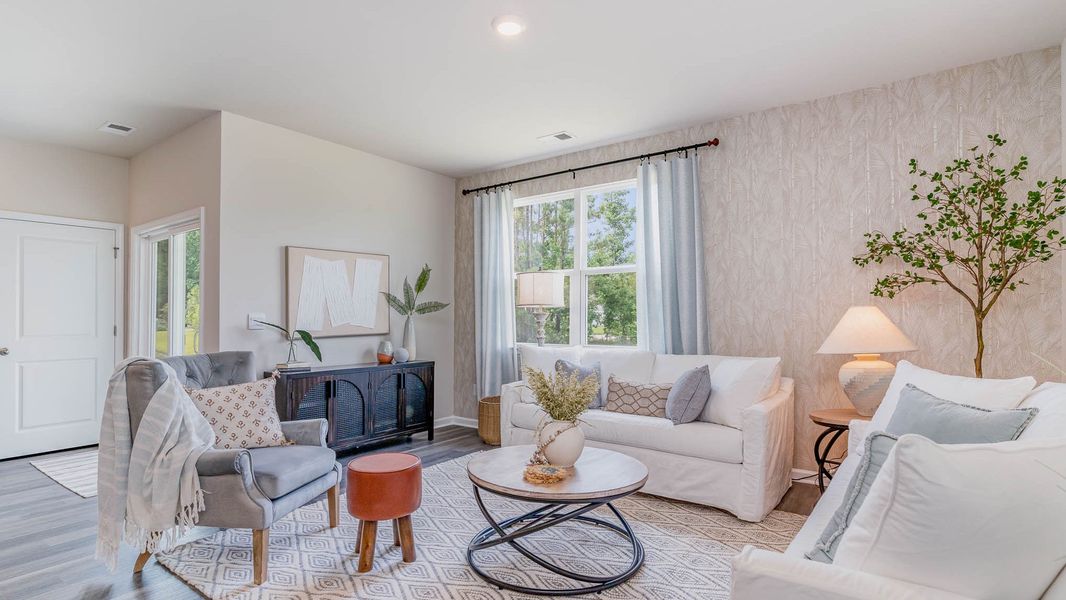 Furnished interior view inside a new home in Auberon Woods, Conway (Image 11).