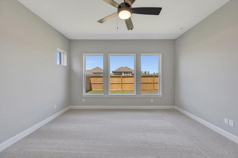 Spacious, unfurnished interior of a new home in Grand Central Park - Ascent Collection, Conroe (Image 21). Spacious, unfurnished interior of a new home in Grand Central Park - Ascent Collection, Conroe (Image 21).
