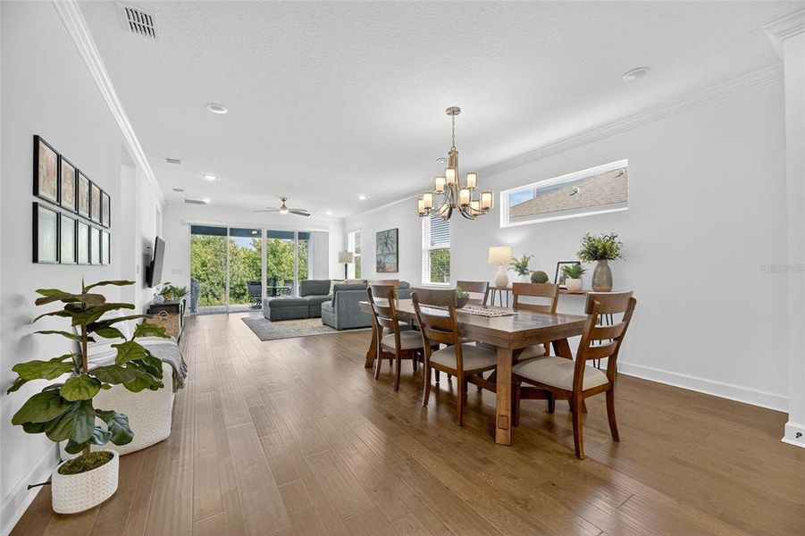 Furnished interior view inside a new home in Marisol Pointe at MiraBay Florida Series, Apollo Beach (Image 42).