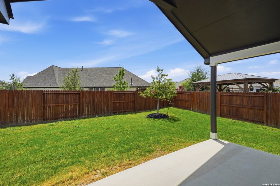 Exterior details and patio area of a home in Stillwater Ranch, San Antonio (Image 22). Exterior details and patio area of a home in Stillwater Ranch, San Antonio (Image 22).