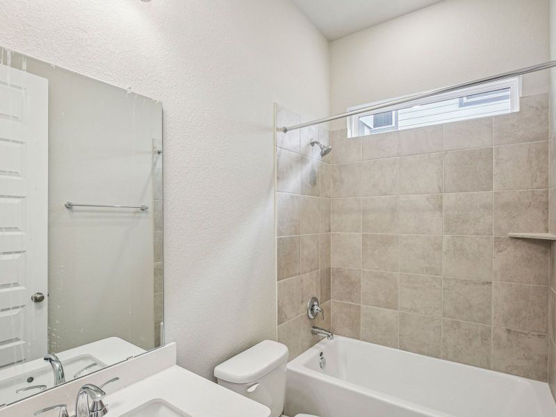 Furnished interior view inside a new home in Pinewood Trails - Luxe Series, Atascocita (Image 7).