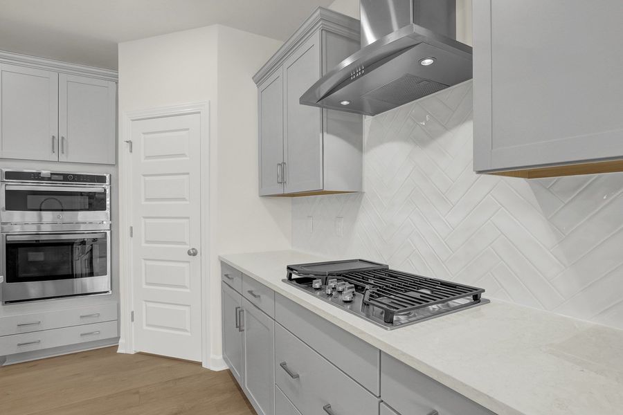 Furnished interior view inside a new home in East Wynd, Hampstead (Image 8).