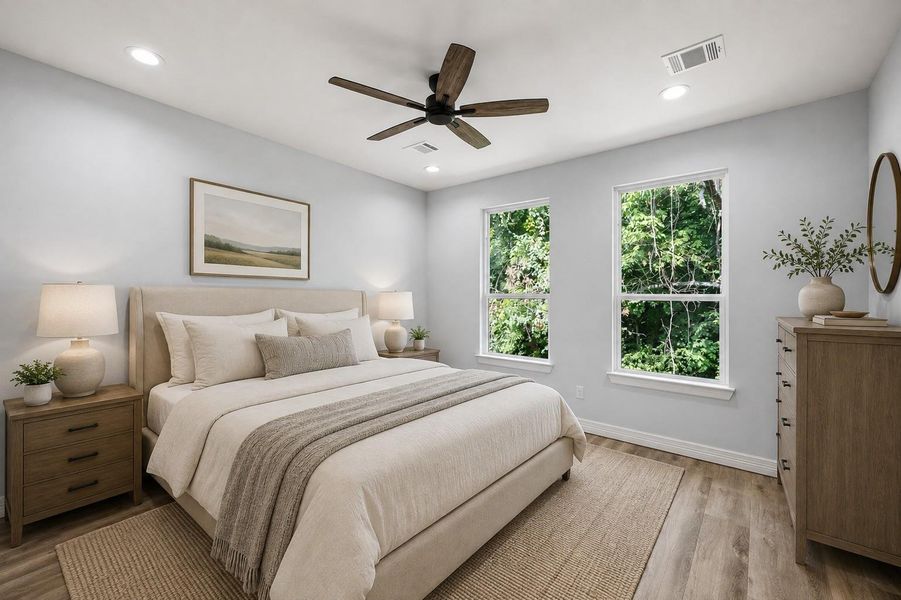Furnished interior view inside a new home in , Montgomery (Image 14).