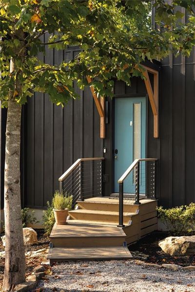Exterior details and patio area of a home in , Young Harris (Image 24). Exterior details and patio area of a home in , Young Harris (Image 24).