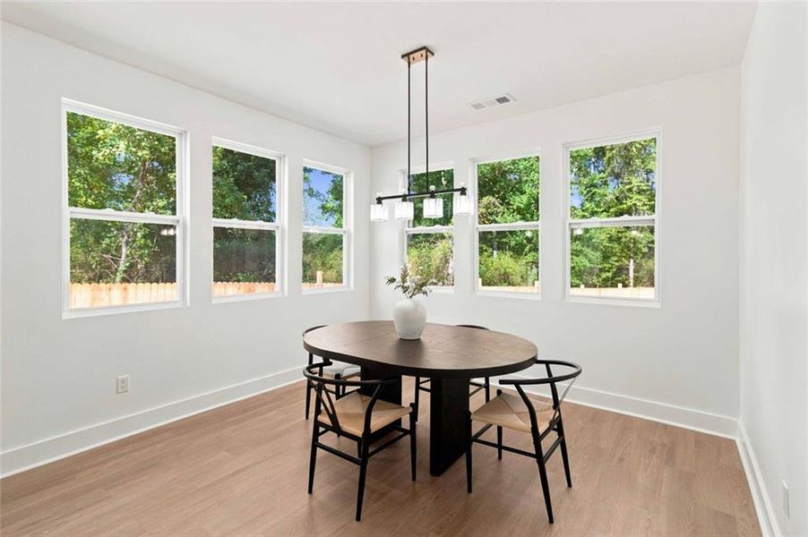 Furnished interior view inside a new home in , Griffin (Image 15).